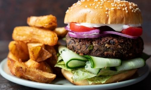 Sweet Potato And Black Bean Burgers